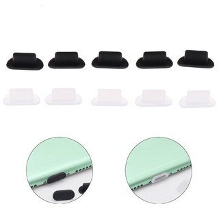 Set 5 nút cắm silicon chống bụi cổng sạc laining