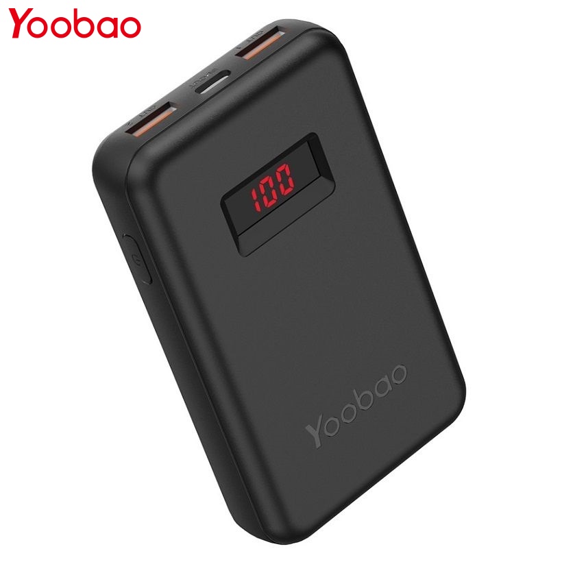 Sạc Dự Phòng Yoobao 10000mAh Sạc Nhanh Màn Hình LED - YOOBAO PD10 ...