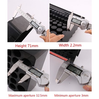 Charmantcc1 Hộp lưu trữ mũi khoan đen cho gia đình Bộ dụng cụ sử dụng chế biến gỗ DIY có thể giặt được Ổn định