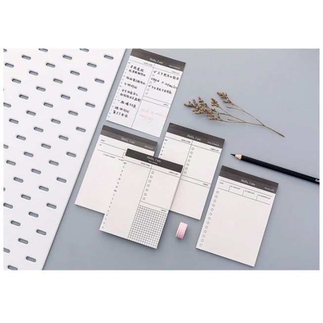 NOTE SỔ TAY KẾ HOẠCH - Planner note: To Do List, Message, Checklist ...