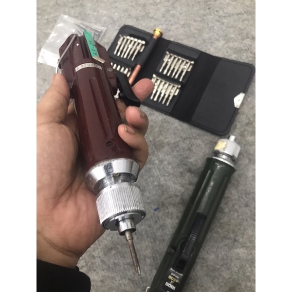 máy vặn vít mini hios nhật bãi 24vdc chạy được adapter laptop | Shopee ...