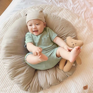 Đồ bộ quần áo em bé sơ sinh tới 18kg - bộ quần áo cho bé trai và bé gái chất tăm QATE950