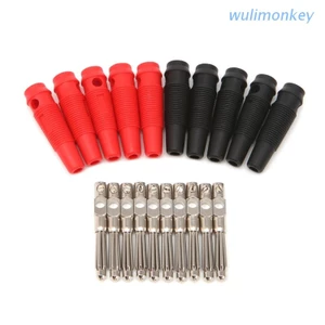 Set 5/10 Đầu Cắm Bắp Chuối 4mm 32A Bằng Đồng Tiện Dụng