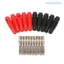 Set 5/10 Đầu Cắm Bắp Chuối 4mm 32A Bằng Đồng Tiện Dụng
