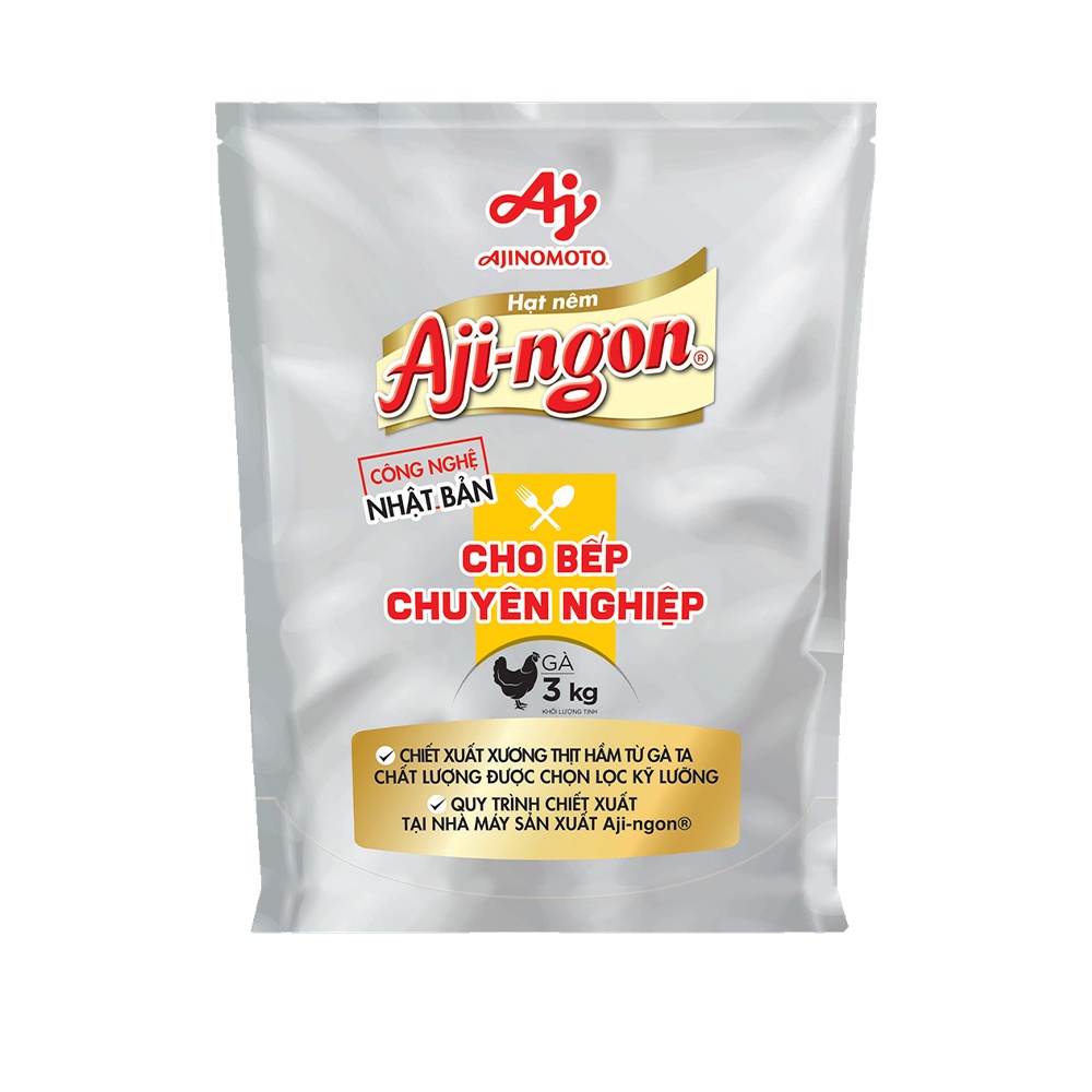 Ảnh Gói Hạt Nêm Aji-ngon® Gà 3kg/Gói 1