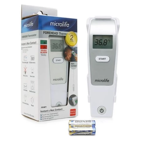 Nhiệt kế đo trán hồng ngoại Microlife FR1MF1 - BH 2 năm (Đo trong 1s)