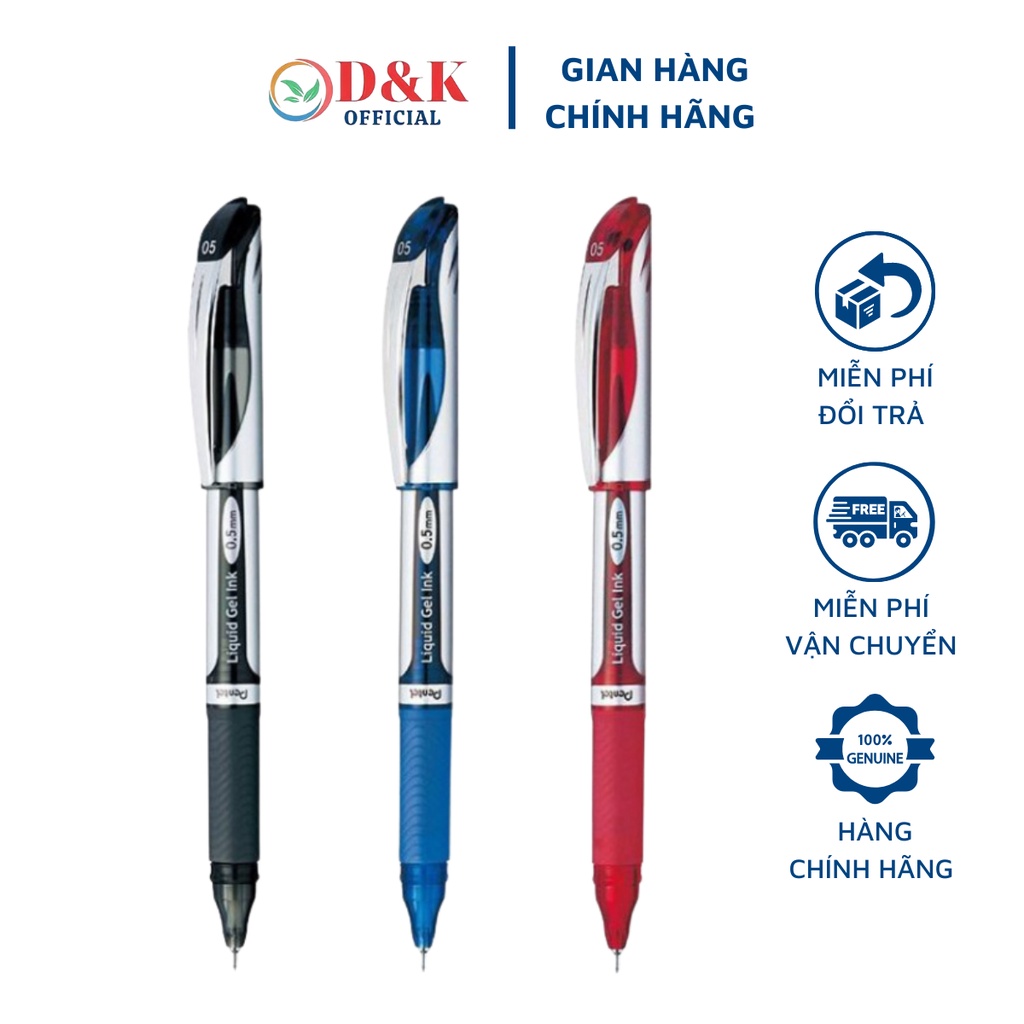 Bút Ký Mực Nước Gel Pentel Ngòi 0.7mm BL57 và 1.0mm BL60 Chất Liệu Cao ...