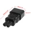 BTM 1Pc IEC320 C14 3Pin Nữ Sang Thụy Sĩ Ổ Cắm Cho Thụy Sĩ Đến C7 Nam