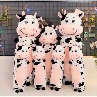 GỐI ÔM BÒ SỮA 3D SIÊU MỀM MỊN [ CỰC ĐỘC]