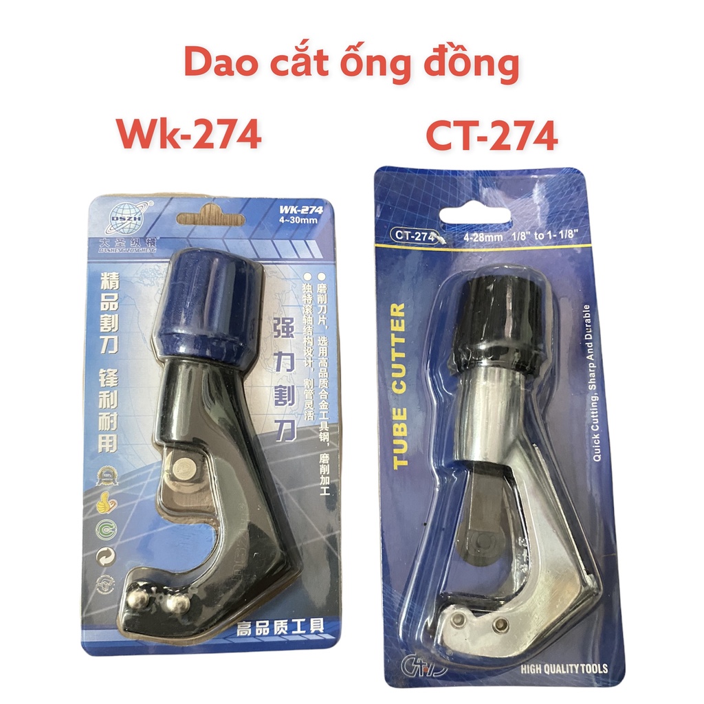 (VTĐL)Dao cât ống đồng Wk-274 và CT-274