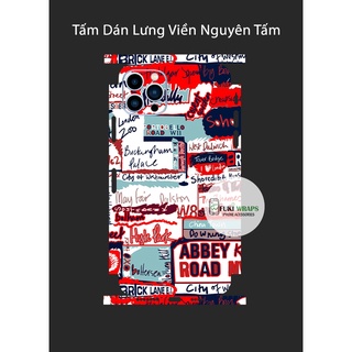 Tấm dán Skin  FULL VIỀN Dành Cho 13prm , 12prm , 11prm , xsm , ip11 , ip12 , ip13 - FukiShop