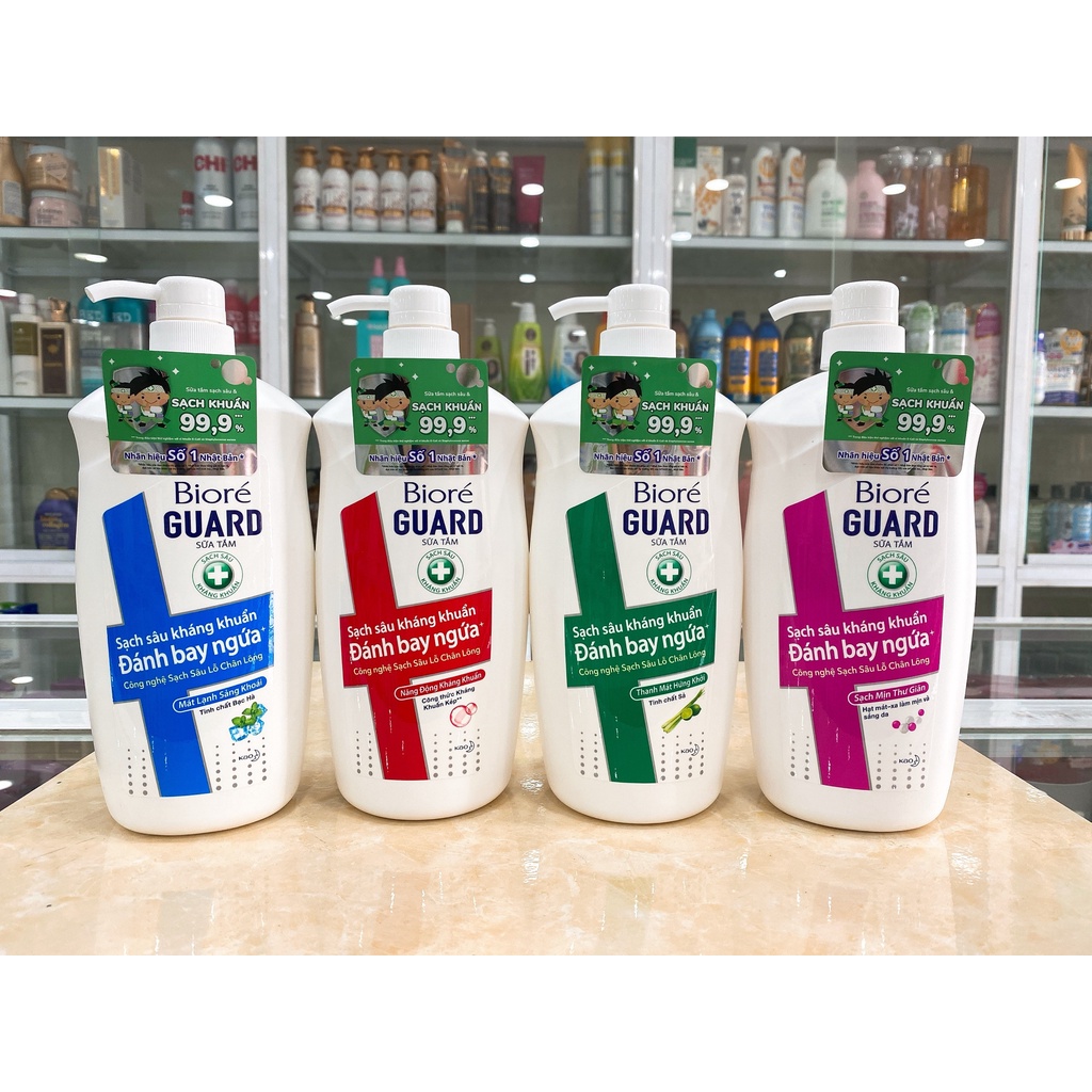 Sữa Tắm Sạch Sâu Diệt Khuẩn Bioré Guard 800ml | Shopee Việt Nam