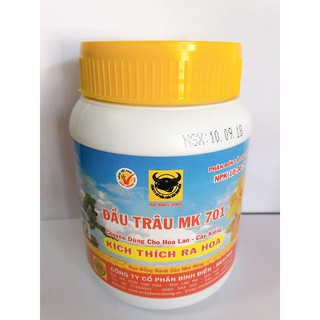 Đầu Trâu MK 701 Lọ 400G - Phân Bón Kích Hoa Dành Cho Hoa Lan, Cây Kiểng
