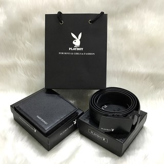 Combo ví + thắt lưng/ dây nịt nam khóa tự động có hộp đựng và túi tặng kèm