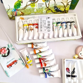 Bộ màu vẽ acrylic Marie’s 12 tuýp 5ml