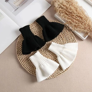 Mya Vòng Đeo Tay Cho Nữ Xếp Ly Sừng Còng Có Thể Tháo Rời Áo Sơ Mi Tay Giả Vòng Tay