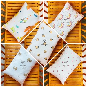 GỐI LÔNG VŨ XÔ MUSLIN 35x50CM CHO BÉ TỪ 2-10 TUỔI