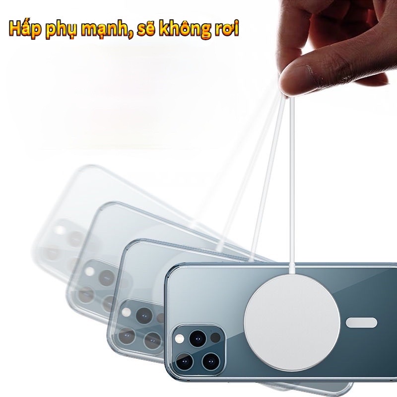 Ốp lưng iPhone hỗ trợ nam châm lưng meka chống ố dành cho iPhone 7plus/8plus đến 14 pro max