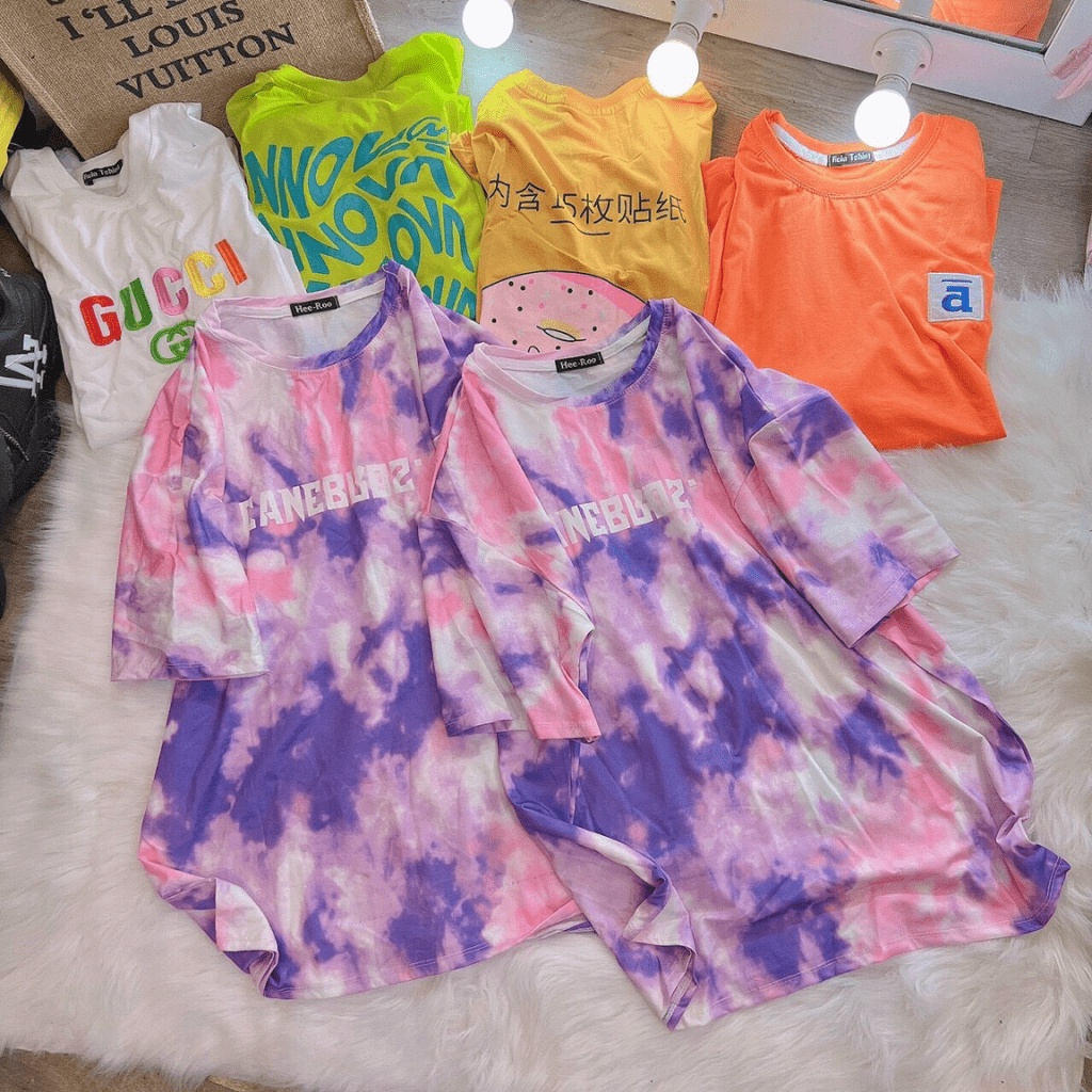 (HCM) ÁO THUN IN LOANG FORM RỘNG NỮ SIÊU XINH , THỜI TRANG HÀN QUỐC HOT HIT CHO GENZ HIYU STORE