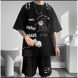 Bộ Thể Thao Unisex Đồ Bộ Thể Thao Nam Nữ Space Cao Cấp,Vải Mặc Mát, Thấm Hút Mồ Hôi L1