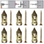 DELMER Fix Vít Di Động Loại Nail-in Cải Tiến Nhà Kim Loại Chất Lượng Cho Thạch Cao Cố Định Tường Cắm