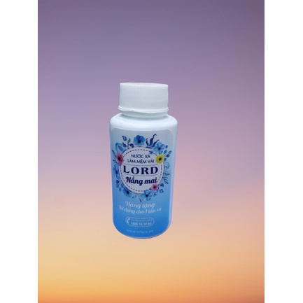 Ảnh Nước xả vải Lord hương nắng mai (xanh) 60gr 1