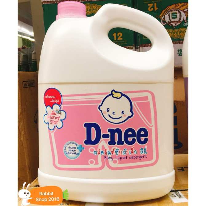 Nước Giặt Dnee Thái Lan 3000ml Màu Hồng | Shopee Việt Nam