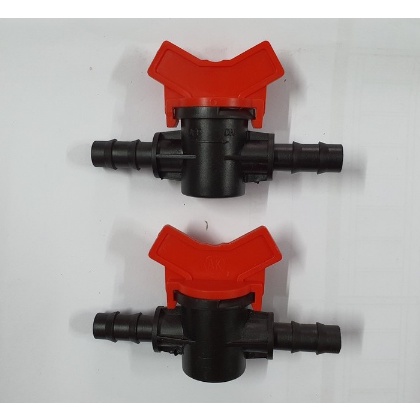 10 cái [ 10 cái ] Van khoá 10mmx12mm- Nối ống 10mmx12mm LDPE- Tưới Phun mưa, Nhỏ giọt, Phun sương vườn Lan