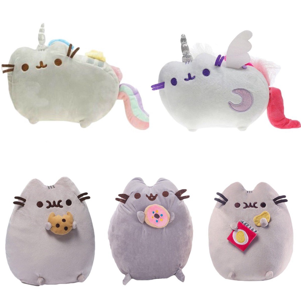 Gối Ôm Mềm Mại Hình Chú Mèo Pusheen, Bánh Quy, Bánh Quy