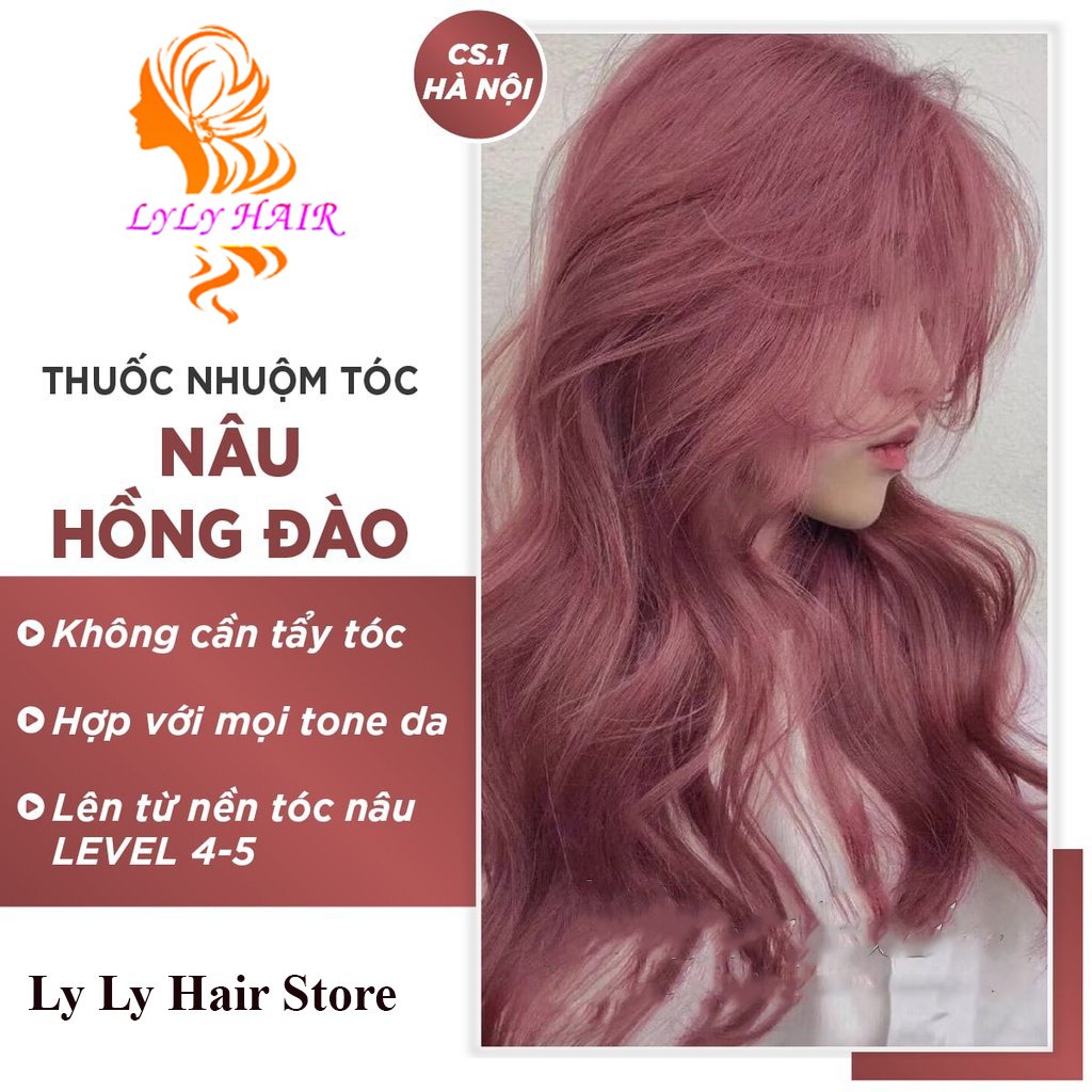 Màu nâu hồng đào là một trong những tông màu nhuộm tóc hot trend của năm nay. Nếu bạn cũng đang mong muốn sở hữu một bộ tóc đẹp như vậy, hãy xem qua hình ảnh này và cảm nhận ngay sự tươi mới và quyến rũ trong phong cách nhuộm tóc này.