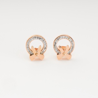 Khuyên tai nữ LAMY Diamond bow earrings 3018