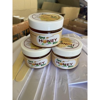 Wax Lông Chính Hãng Honey - wax sạch lông không đau rát se khít lỗ chân lông [Tặng 50 Tờ Giấy Và Que Wax]