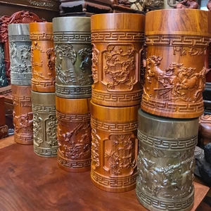 Hộp đựng trà ( chè) gỗ hương liền khối