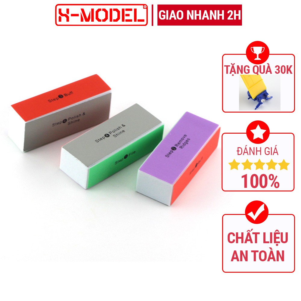 Ảnh Bộ dụng cụ mài đánh bóng cho mô hình Gundam, chà nhám phụ kiện X- MODEL cao cấp 3