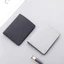 IAPPORTUNIA Nam Ví Ngắn Canvas Dây Kéo Hộp Đựng Thẻ Đơn Giản