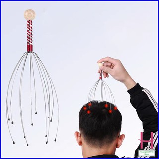 Cây Mát Xa Đầu Bằng Thép Không Gỉ Giúp Giải Tỏa Căng Thẳng { H }