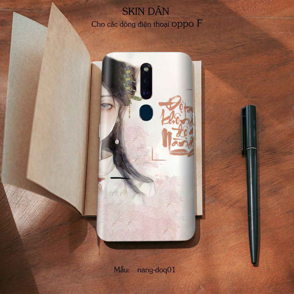 Miếng dán skin cho các dòng điện thoại Oppo F9 - F9 Pro - F11 - F11 Pro in hình cực chất