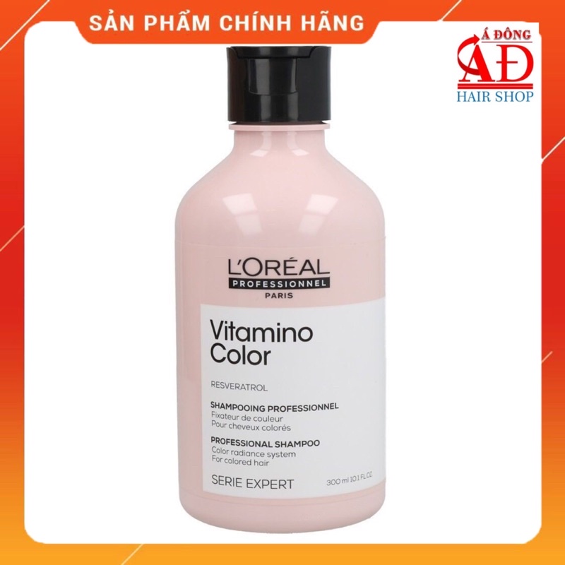 [Loreal] Dầu gội giữ màu tóc nhuộm L'oreal Vitamino color shampoo 300ml