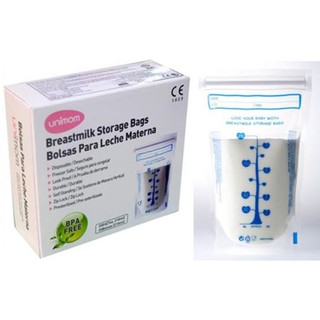 Túi trữ sữa Unimom 210ml - 30 túi