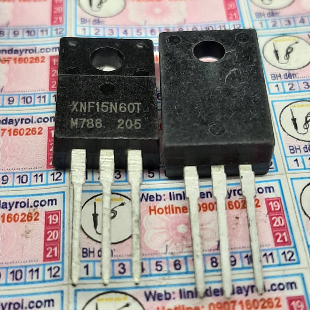 Linh kiện điện tử XNF15N60T 15N60 IGBT 15A 600V TO-200F kênh N | Shopee ...