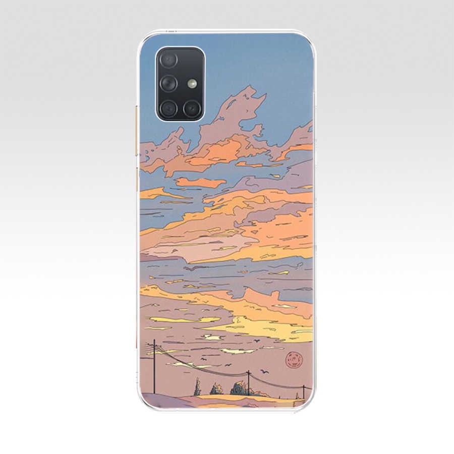 Ốp Điện Thoại TPU Dẻo In Họa Tiết Độc Đáo Thời Trang Cho Samsung Galaxy a71 A80 a5 2015 a5 2016