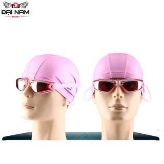Kính Bơi Tráng Gương Chống Mờ,Chống UV,Chống Nước Tích Hợp Bịt Tai Silicon H7000DR Đại Nam Sport