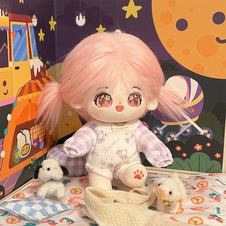 [95 mẫu][SẴN] Doll không thuộc tính tóc tơ 20cm - Búp bê nữ không thuộc tính tóc tơ 20cm có xương