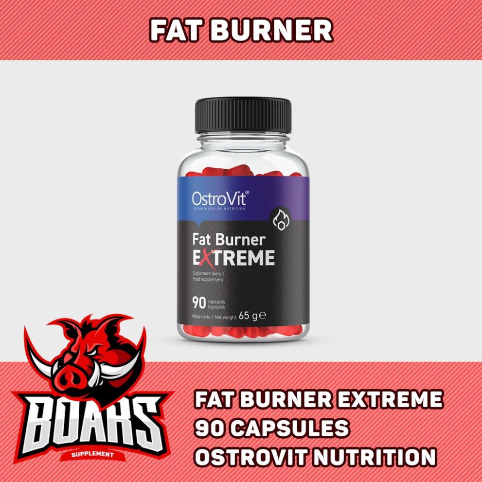 OSTROVIT FAT BURNER EXTREME VIÊN UỐNG HỖ TRỢ GIẢM MỠ MẠNH MẼ, AN TOÀN