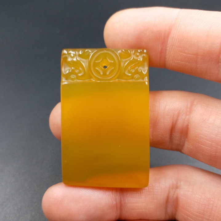 Agate Dây Chuyền Mặt Đá Mã Não Thương Hiệu wuwu Cho Cặp Đôi