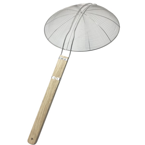 Vợt lưới INOX cán gỗ 20cm | Shopee Việt Nam