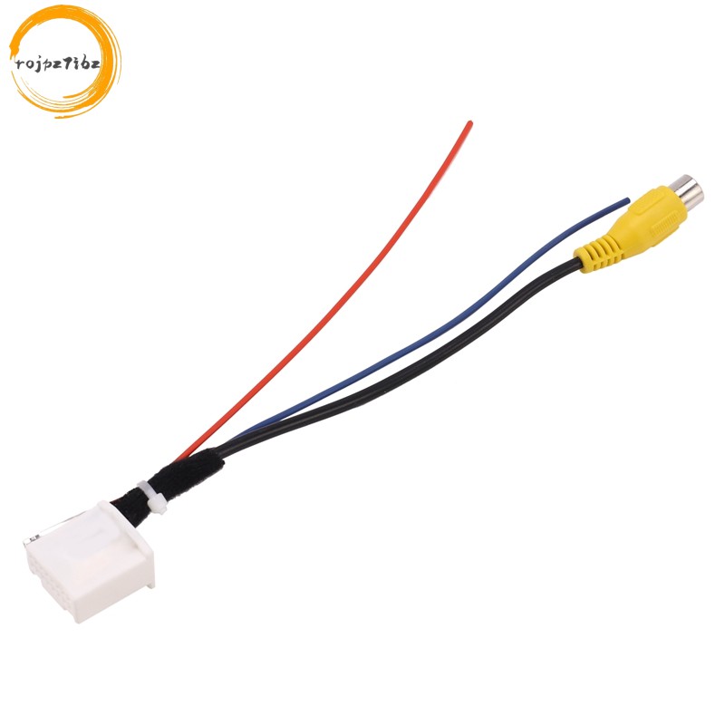 ??16 Pin Xe Phía Sau Camera Adapter Cáp Đỗ Xe Dự Phòng Camera Video Cáp Điều Hướng DVD Ngược Camera Adapter Cáp Cắm Cáp Cho Xe Toyota Camry 7Th