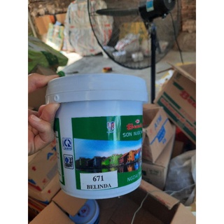 Sơn màu ngoại thất beauty hộp 1l tương đương 1.4 kg, hoặc hộp 4l nhiều màu sắc tùy chọn