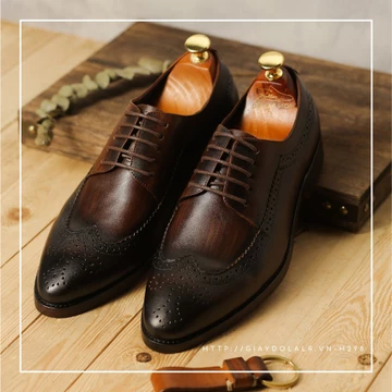 giày tây, giày công sở, giày công sở nam, giày da bò, giày derby, giày cưới, giày chú rể, giày tây cưới, H298