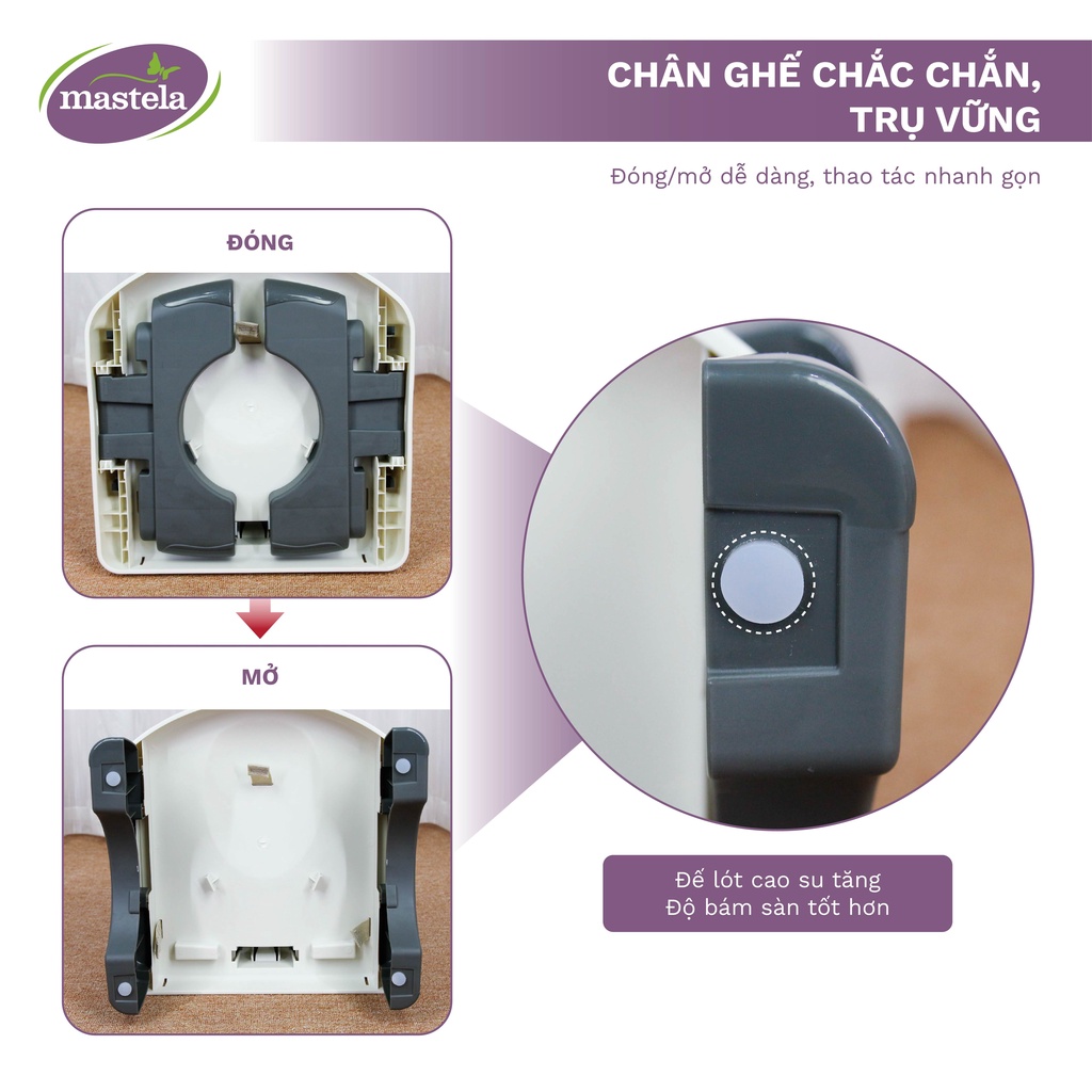 Mô tả Ghế ăn dặm gấp gọn cho bé tiện lợi Mastela 07330 - ghế ăn du lịch - hàng chính hãng - 3